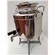 BIN CONTAINER DRUM FOR OIL WELDED 5 L STAINLESS STEEL WITH FAUCET