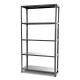 KIT RACK METAL 5 SHELVES WITH REINFORCEMENT, CM.100X37x200H AUCTIONS ENTIRE ROBUST
