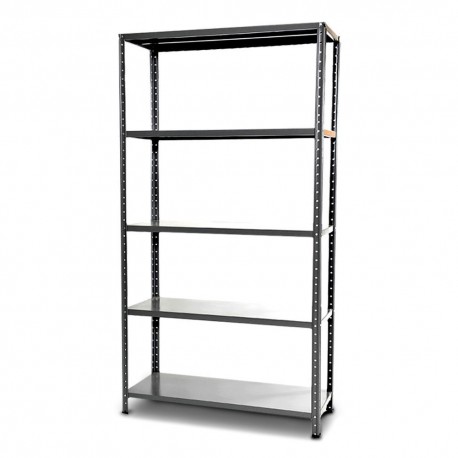 KIT RACK METAL 5 SHELVES WITH REINFORCEMENT, CM.100X37x200H AUCTIONS ENTIRE ROBUST