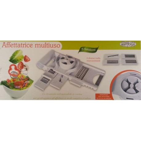 AFFETTATRICE MULTIUSO 5 FUNZIONI