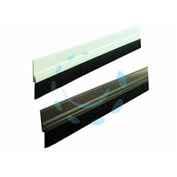 PARASPIFFERI RIGIDO PER PORTE cm.100 colore marrone - Pezzi 10