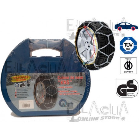 SNOW CHAINS APPROVED QUICK-MOUNT Measuring 100 RIM 14" 15" 16" 17"