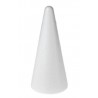 THE CONE IN THE STYROFOAM BASE DIAMETER CM.9 X 20H DECOUPAGE CHRISTMAS