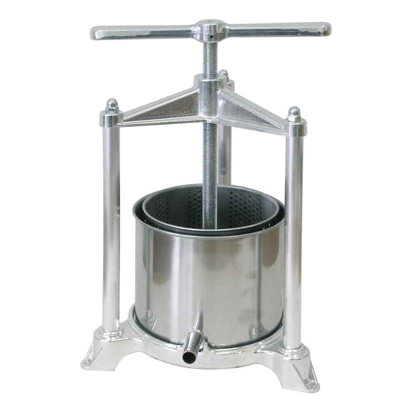 Torchietto Premitutto ESTO In Alluminio – 1.5/3/5 Kg, Per Melanzane, Pomodori, Frutta E Conserve, Manuale E Facile Da Pulire
